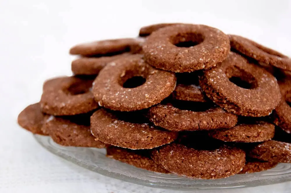 Biscoito Crocante de Aveia com Cacau