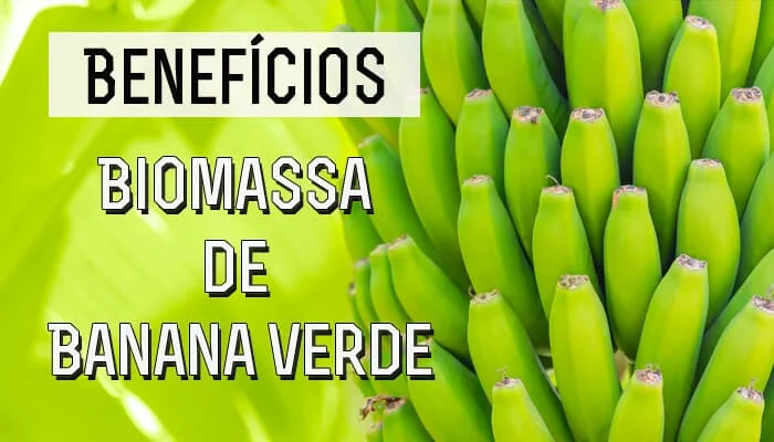 Biomassa de banana verde