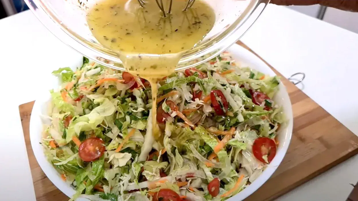 como fazer salada