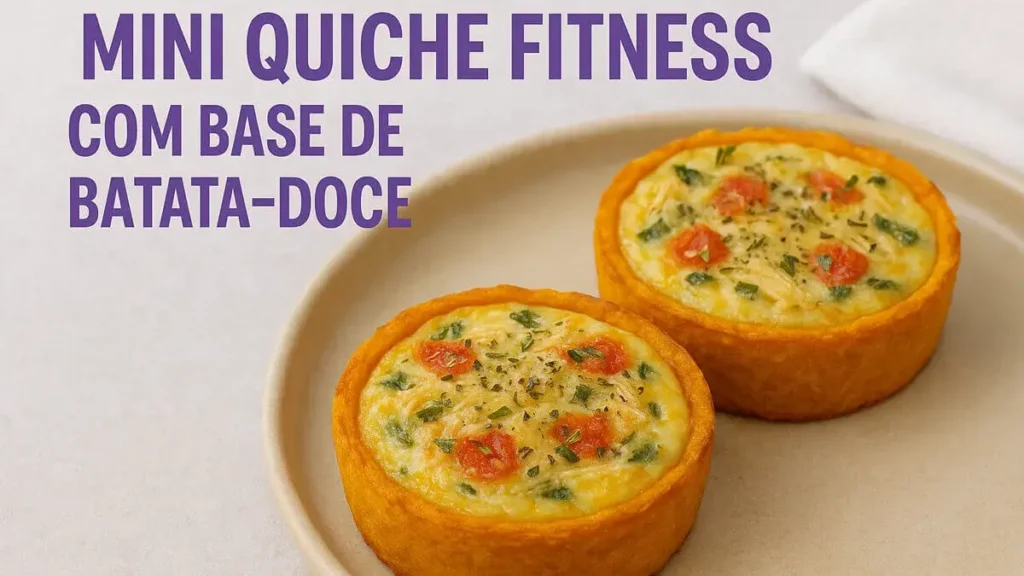 receita saudável com batata doce