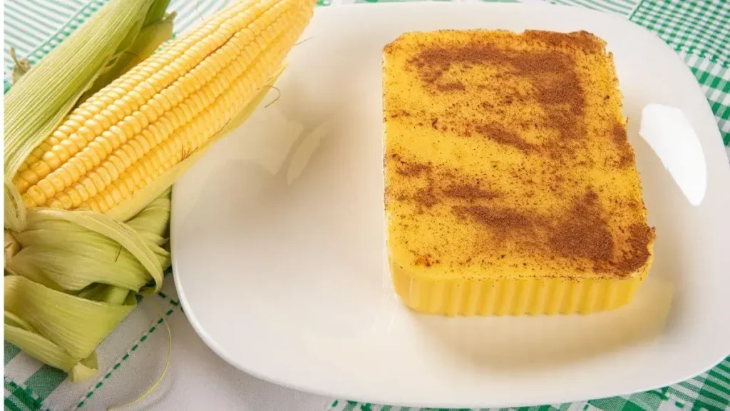 Curau de millho saudável