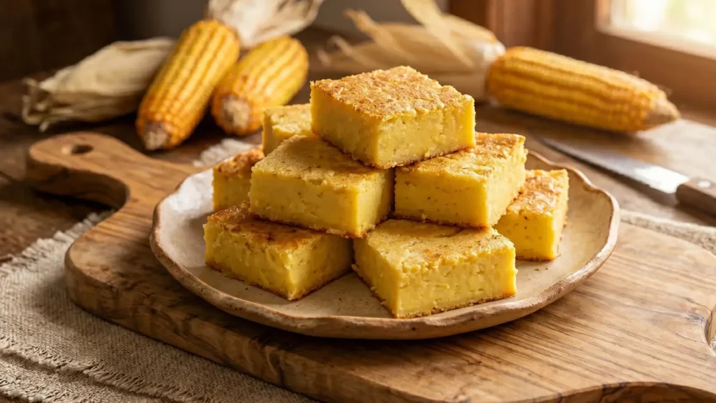 Bolo de Milho Fit de liquidificador